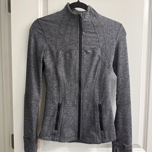 Lululemon Define Jacket Heathered Gray Full Zip Athletic Jacket Size 2